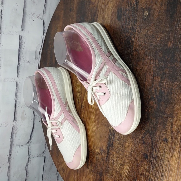 Lily Pulitzer "Clocker" Canvas/Leather Sneakers - Picture 6 of 11
